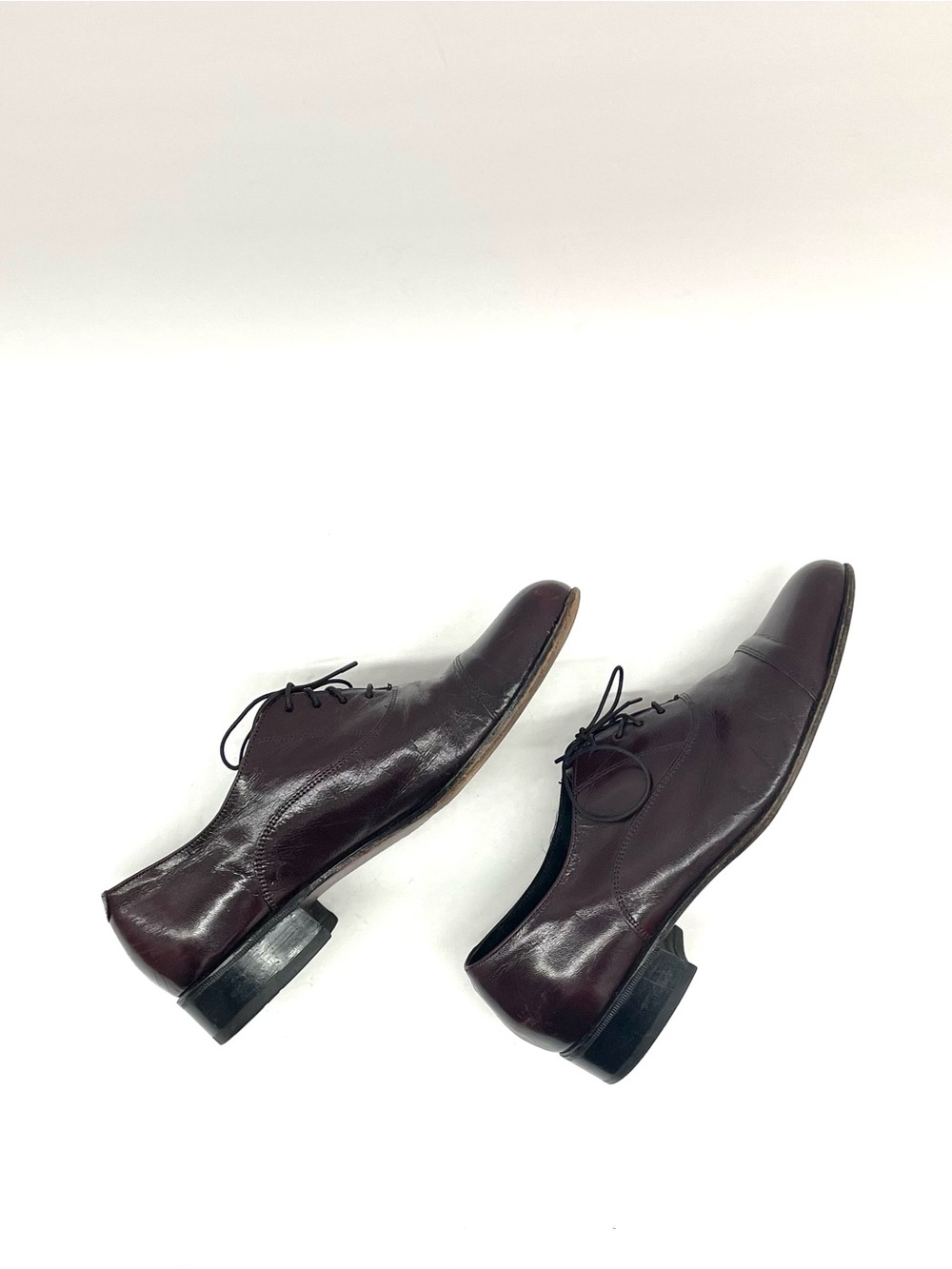 Florsheim Men's Burgundy Leather Oxford Dress Shoes Sz 7